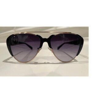 OSCAR DE LA RENTA AVIATOR FRAME SUNGLASSES